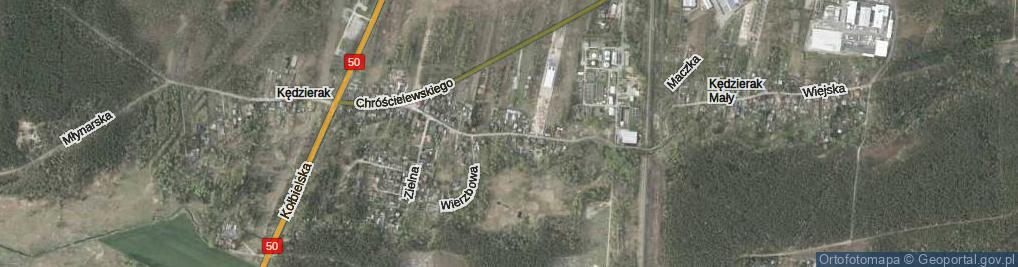 Zdjęcie satelitarne Osiedlowa ul.